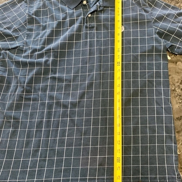 CHAPS Men’s Polo black/white size XL - Picture 10 of 13